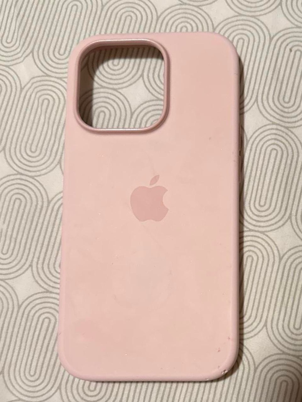 Apple Light Pink Silicone iPhone Case - Slim Protective Cover